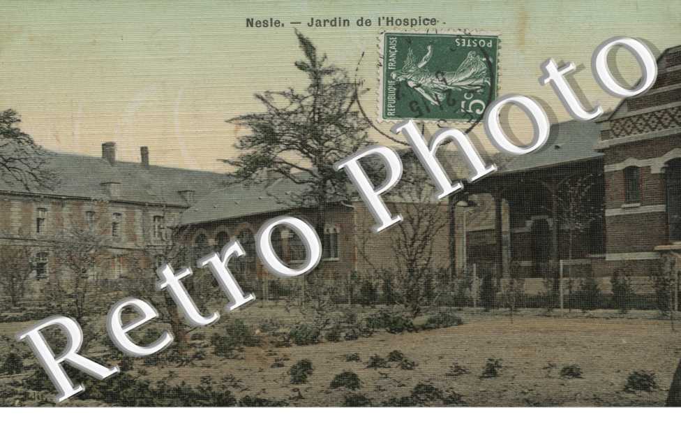 Jardin de l'hospice (toilee couleur)