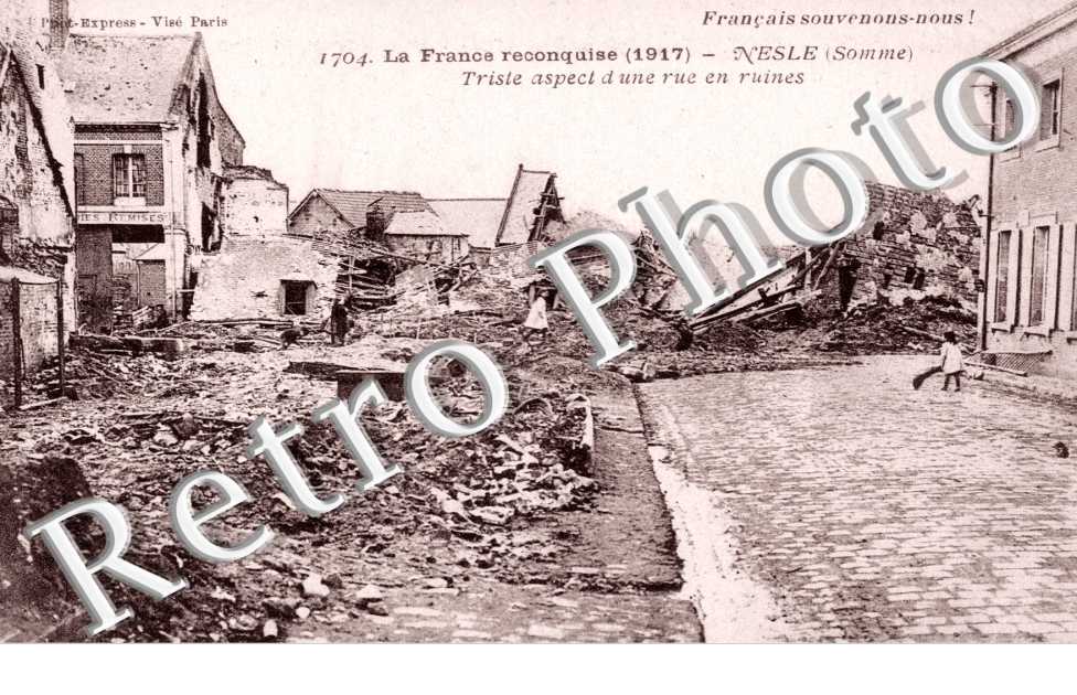 Une rue - Ruines