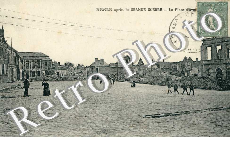 la place d'Armes après 1918