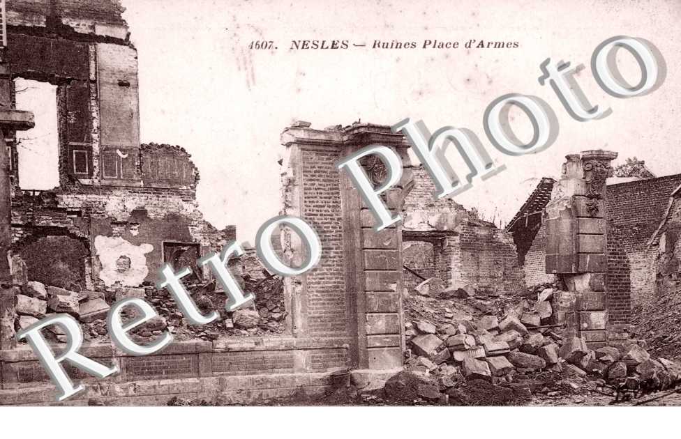 Ruines place d'Armes