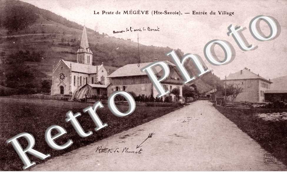 Le Pratz de Megeve - Entree du Village
