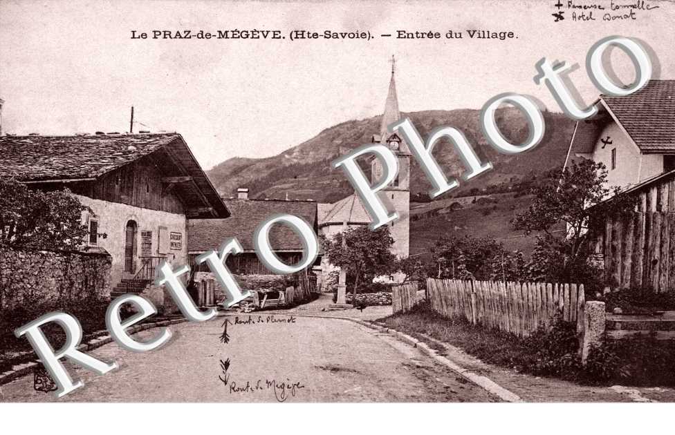 Le Praz de Megeve - Entree du Village