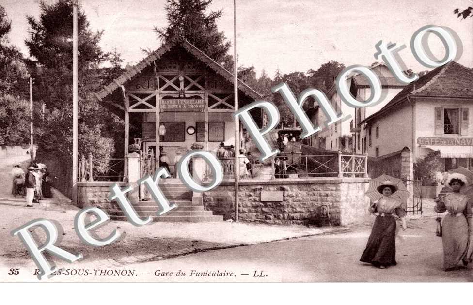 Rives sous thonon - gare du Funiculaire