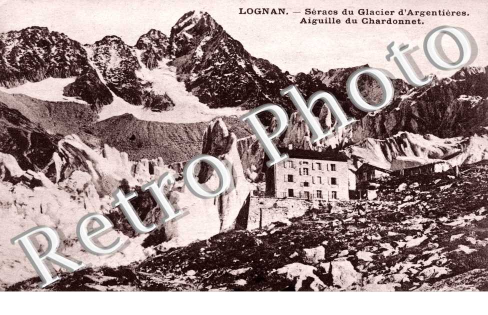 Seracs du Glacier et Aiguille du Chardonnet