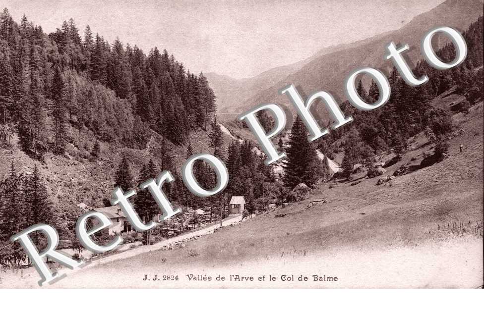 Vallee de l&#039;Arve et le Col de Balme