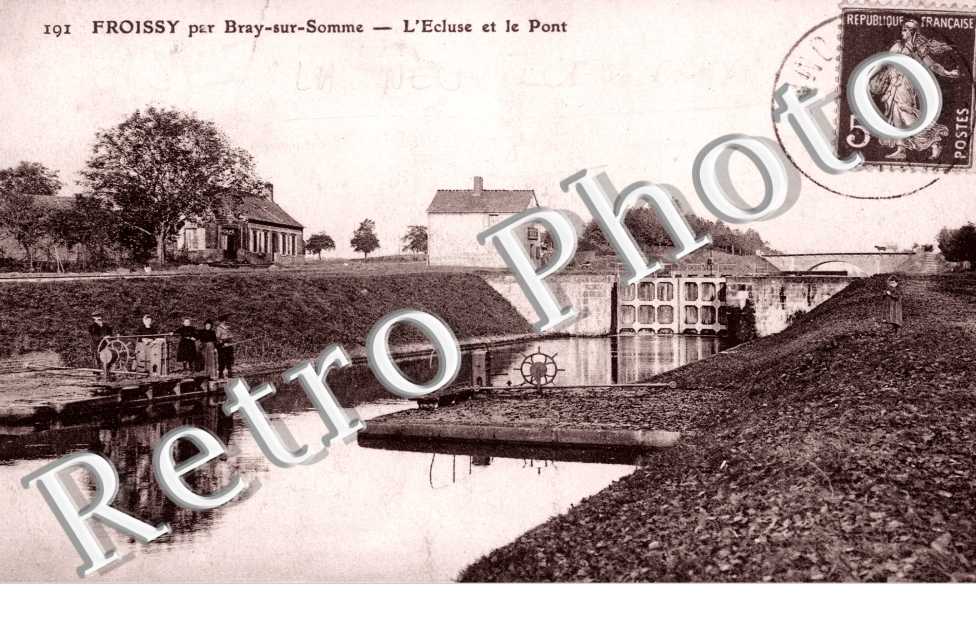 l&#039;Ecluse et le Pont, Bray-sur-Somme