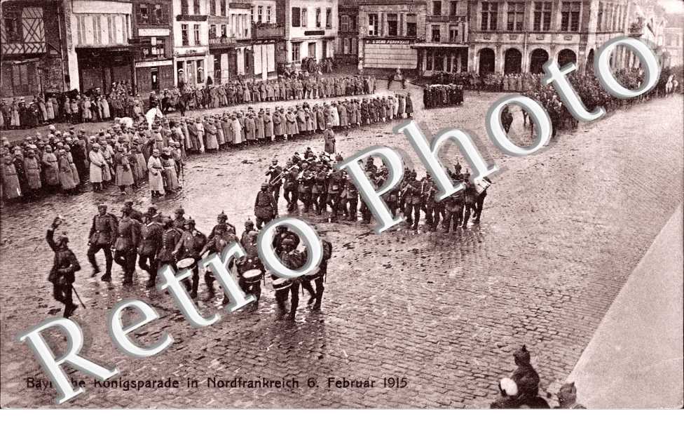 Bayrische Konigsparade   6 fevrier 1915