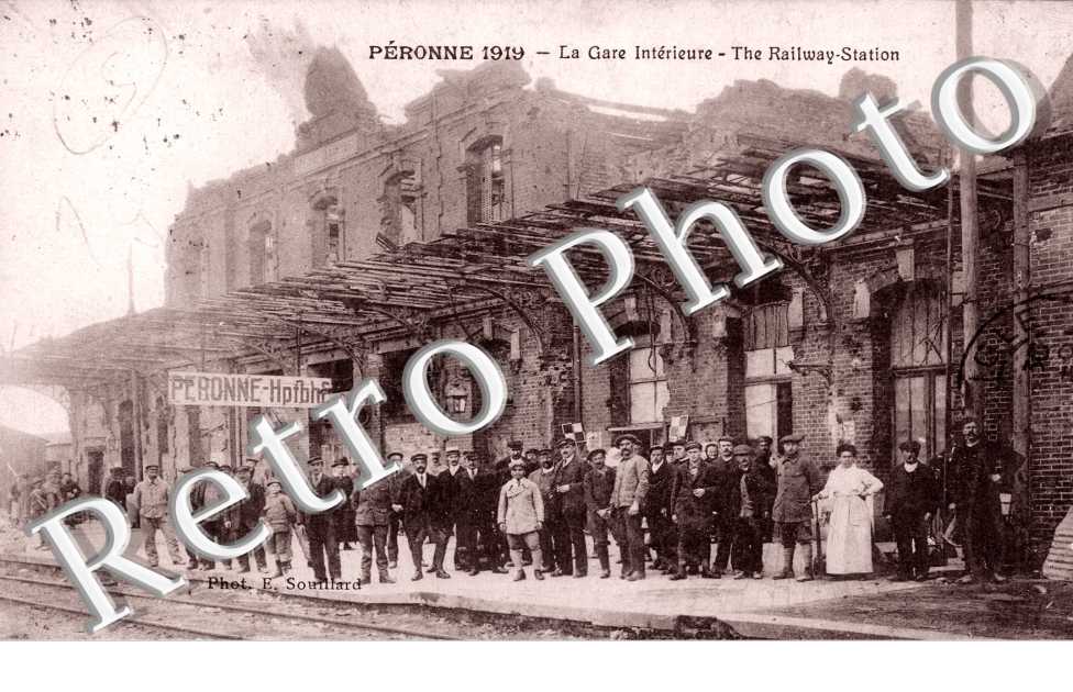 la gare interieure en 1919