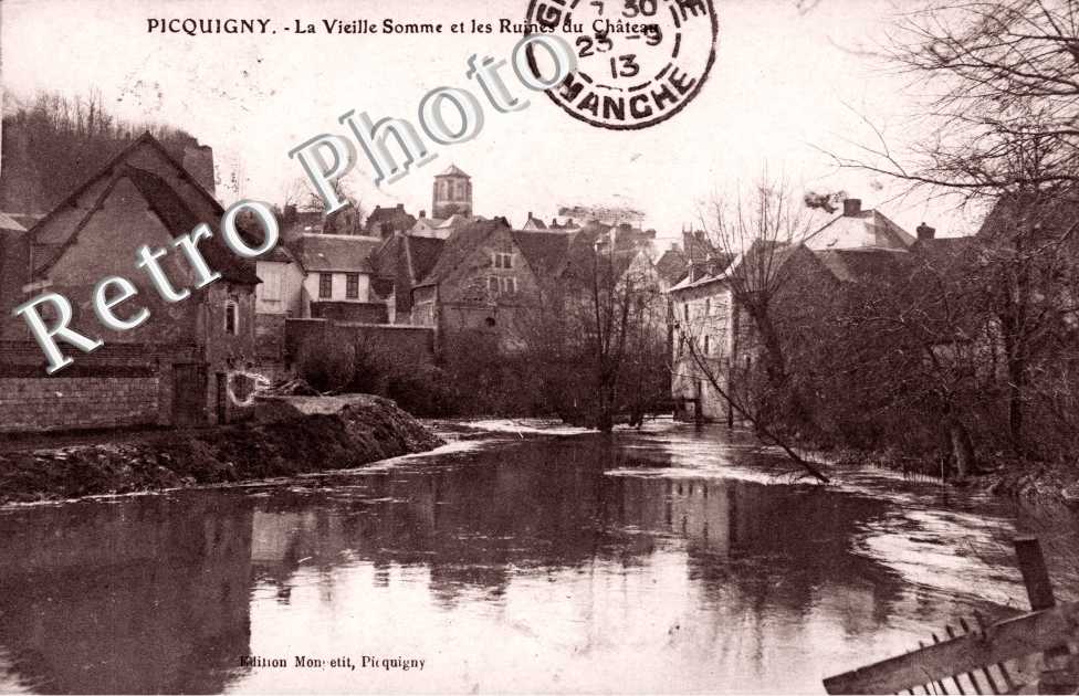 La Vieille Somme et les Ruines du Chateau