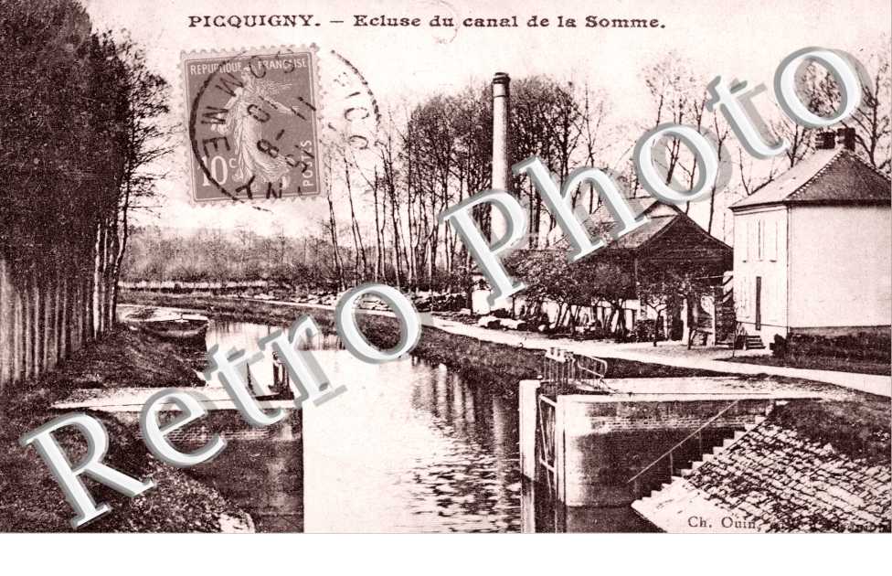 l&#039;Ecluse du Canal de la Somme