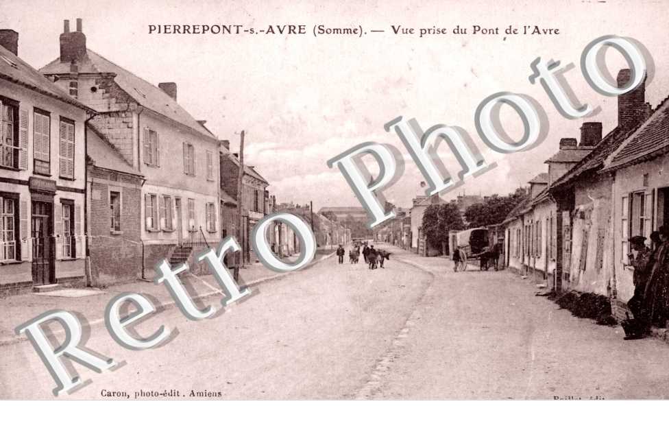 Vue prise du Pont de l&#039;Avre
