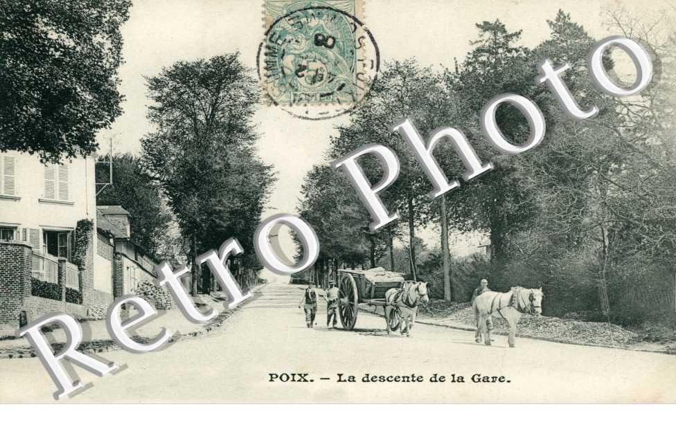 la Descente de la Gare, Poix