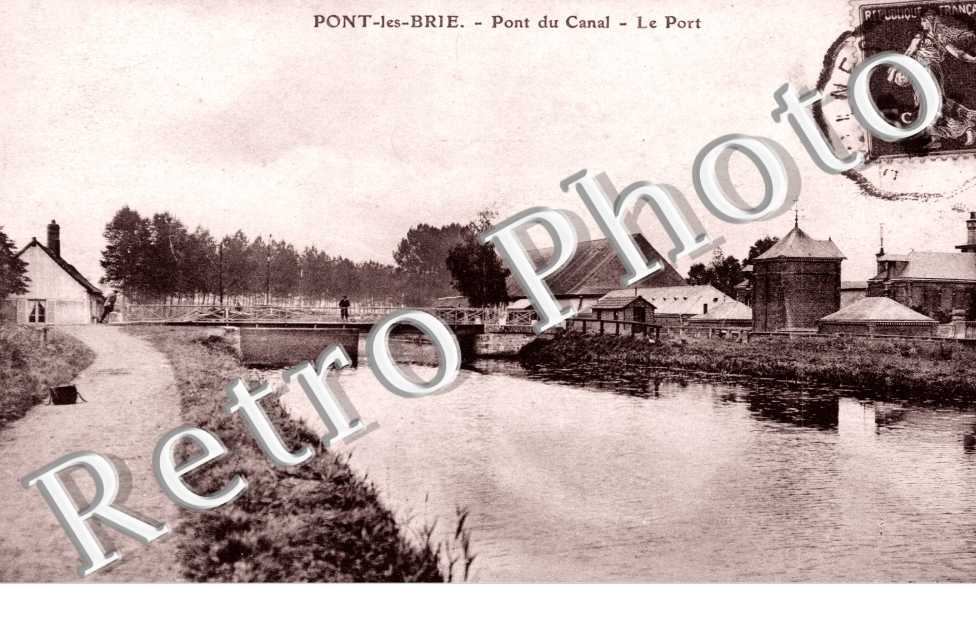 pont du canal, le port
