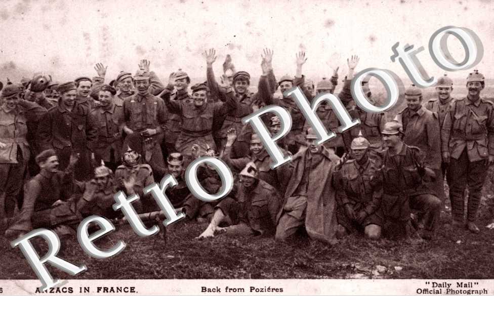 Anzacs in France, Back from Pozieres