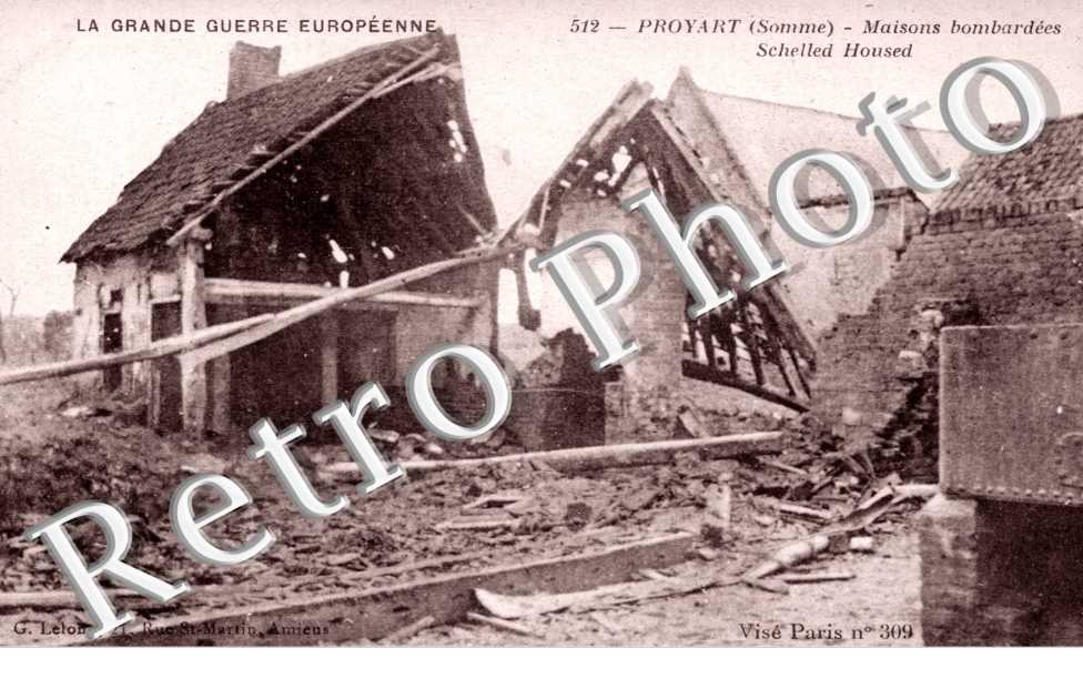 Maisons Bombardees
