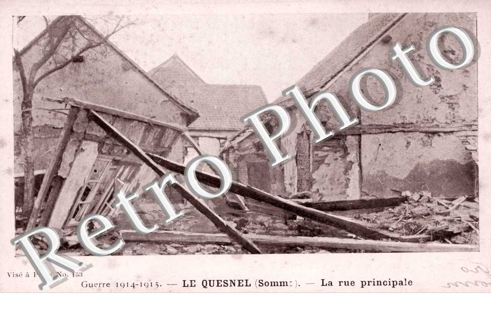 la rue principale - Ruines
