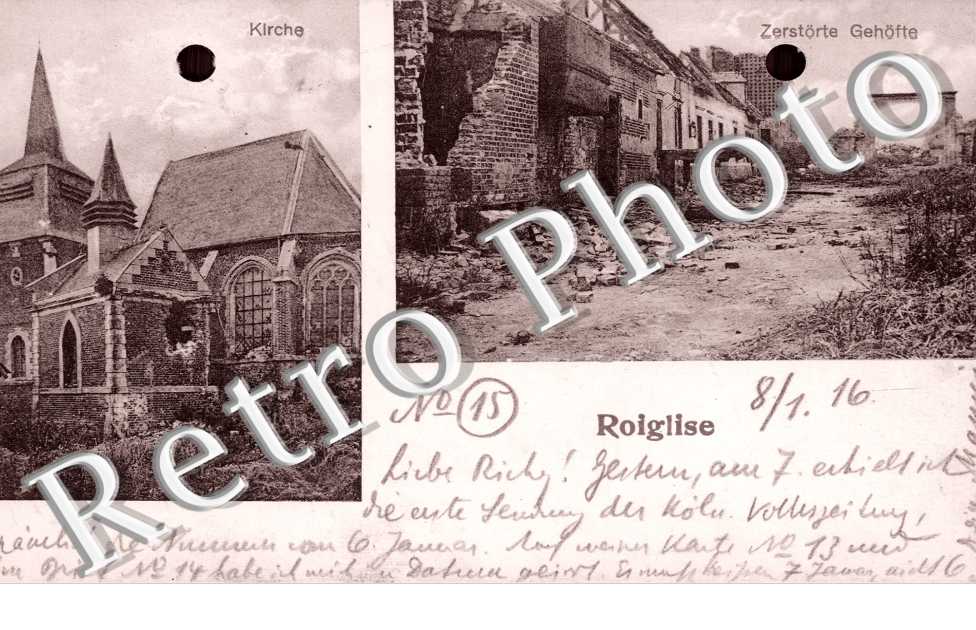 Die Kirche, Zerstorye Gehofte