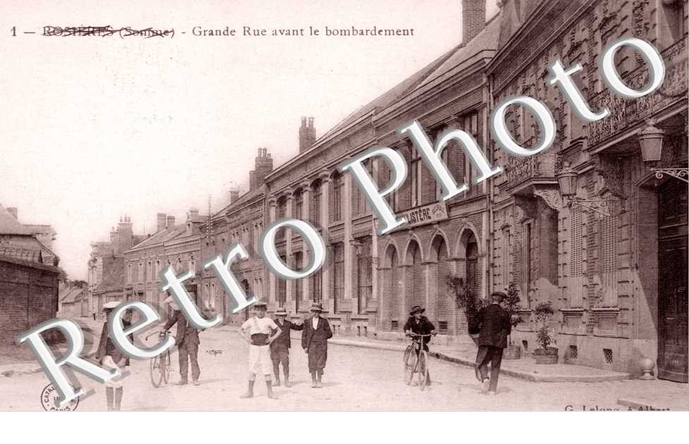 la Grande Rue avant le Bombardement