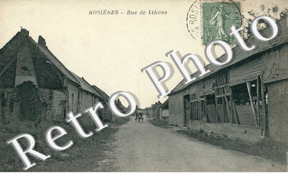rue de lihons - Ruines