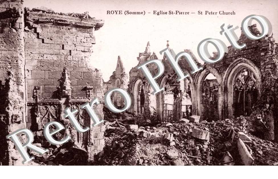 Eglise saint Pierre - Ruines