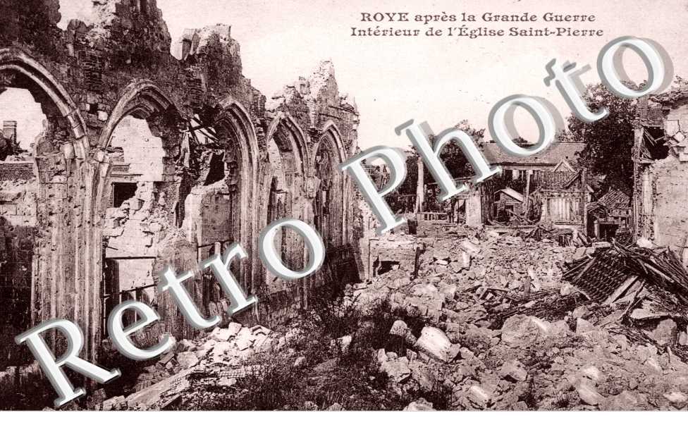Interieur de l'eglise - Ruines