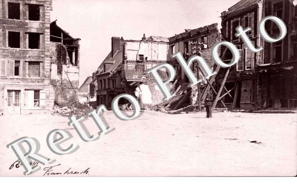 Une rue - Ruines