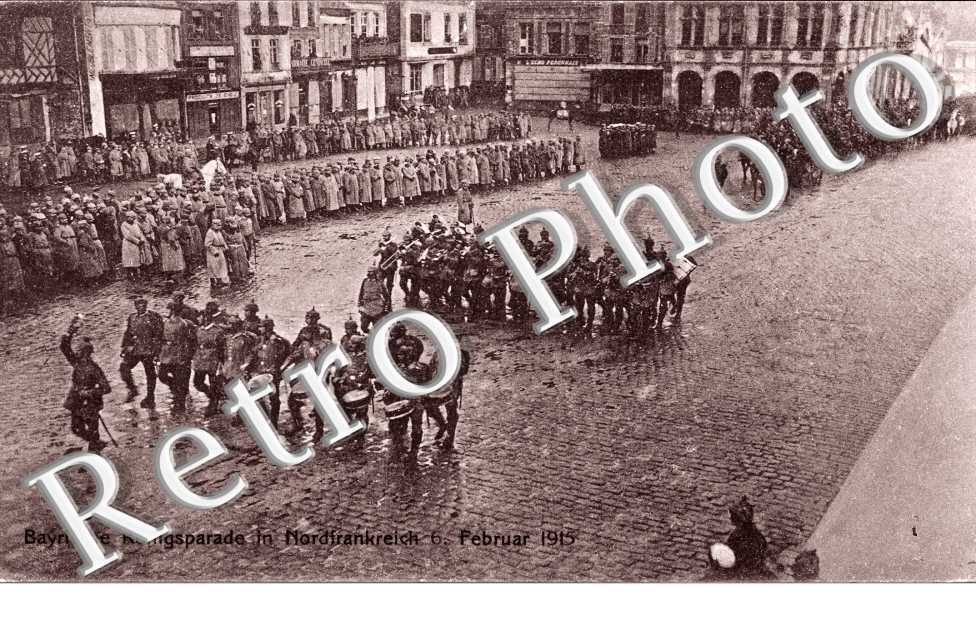 Defile d&#039;une Fanfare de Soldats Allemands