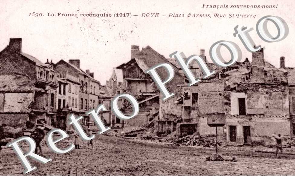 place d&#039;Armes, rue saint Pierre - Ruines