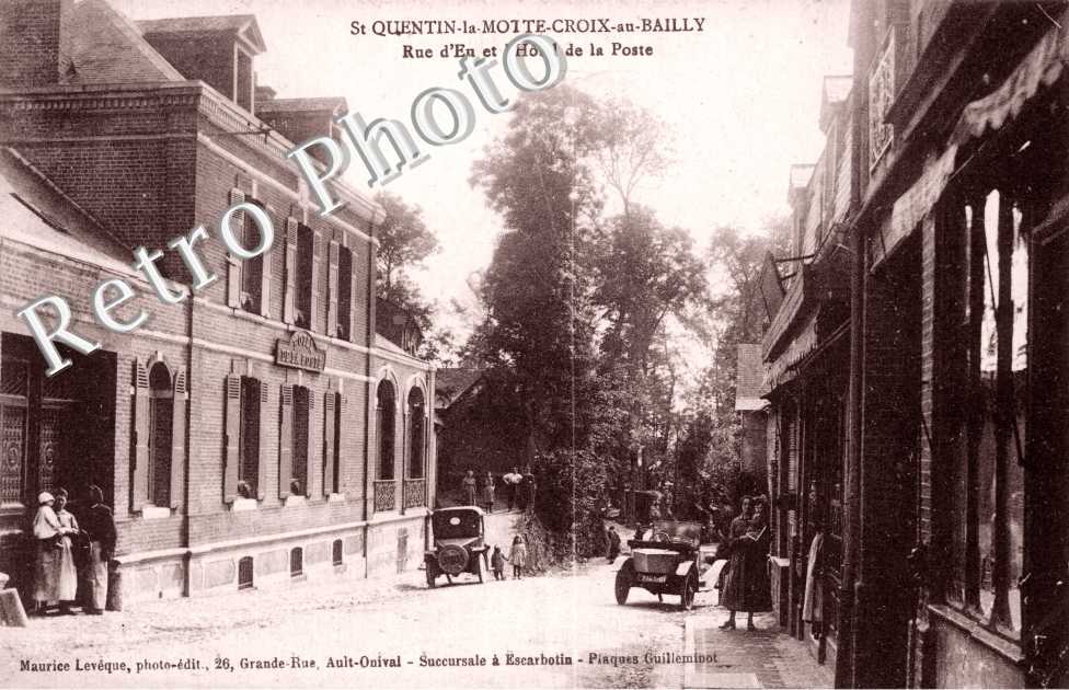 Rue d&#039;Eu et Hotel de la Poste
