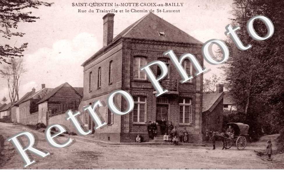 Rue du Trainville et le Chemin de Saint-Laurent