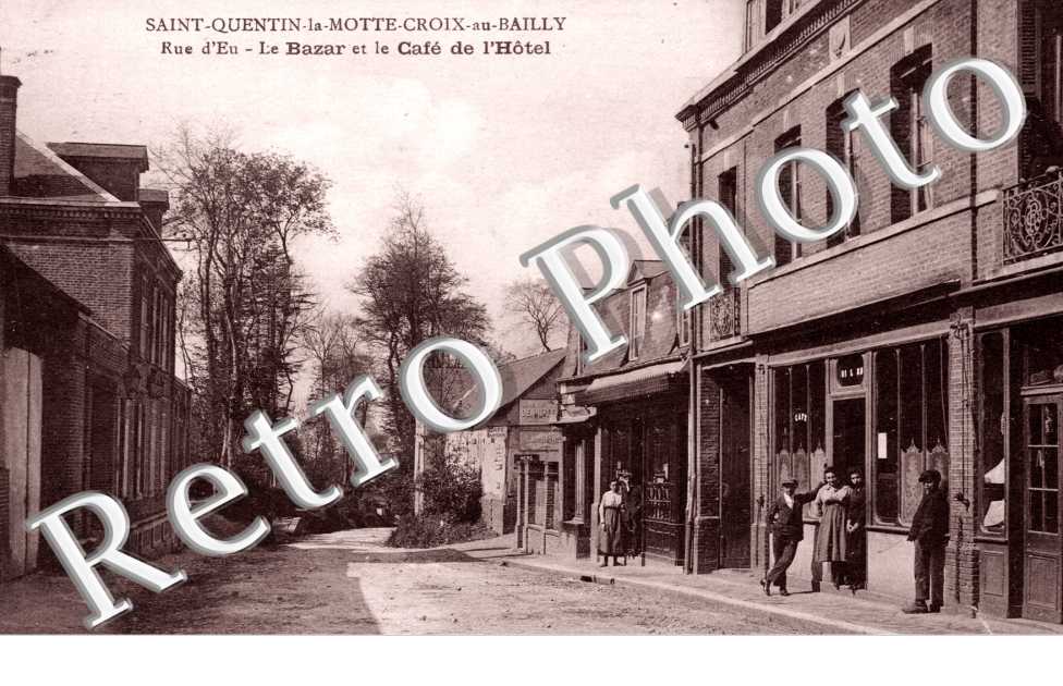 Rue d&#039;Eu - Le Bazar et le cafe de l&#039;hotel