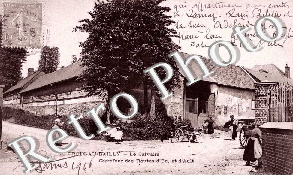 Le calvaire - carrefour des routes d&#039;Eu et d&#039;Ault