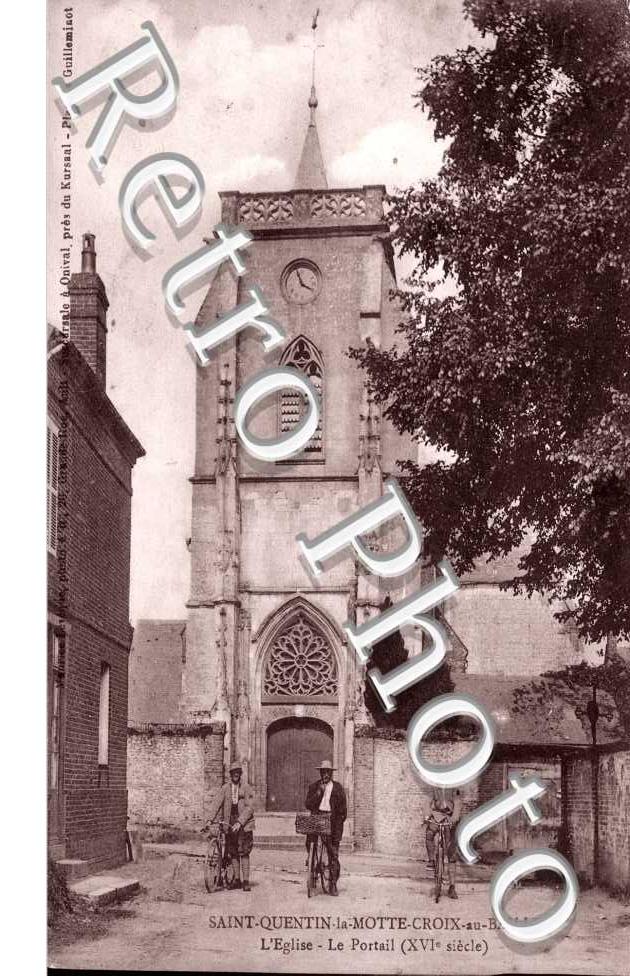 l'église, le portail