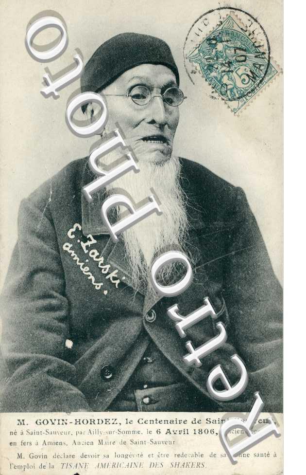 M. Govin-Hordez, le centenaire de Saint-Sauveur en 1906