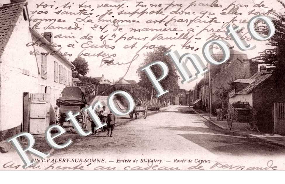 entree de Saint Valery  Route de Cayeux