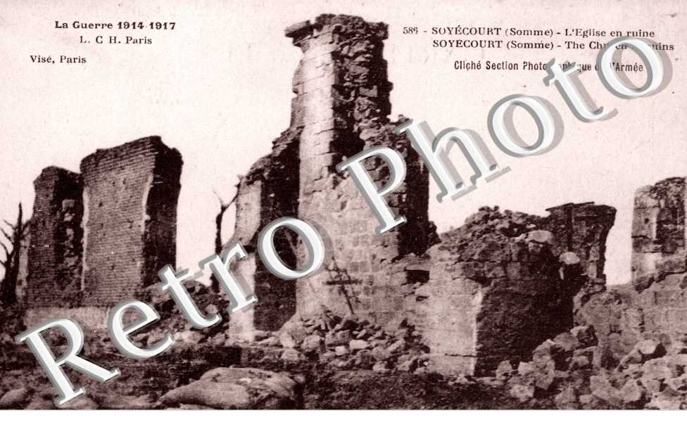 l&#039;église en ruines
