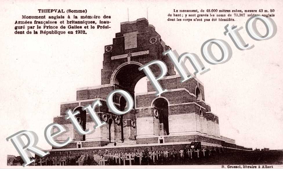 Monument Anglais à la mémoire des armées