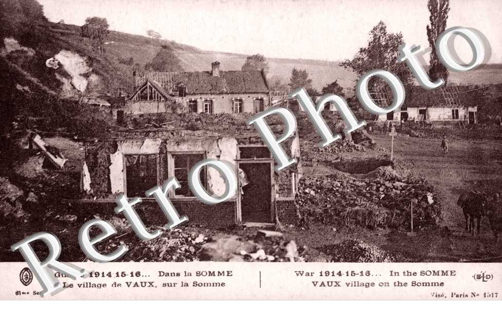 Le village detruit