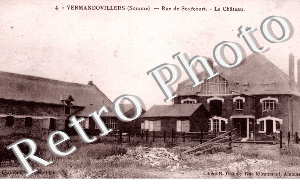 rue de Soyecourt, le chateau