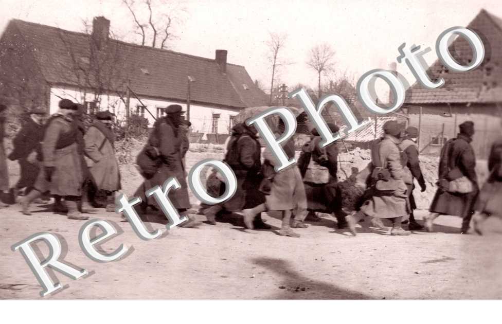 Prisonniers Francais et Belges Le 9 fevrier 1917  