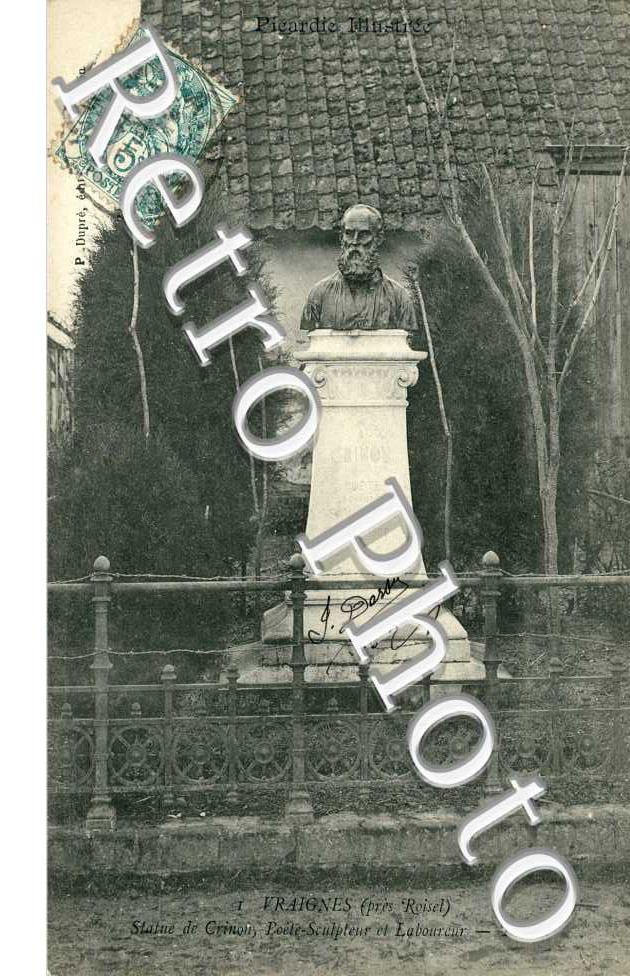 statue de Crinon, Poète Sculpteur et Laboureur