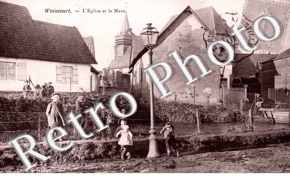 L&#039;Eglise et la Mare