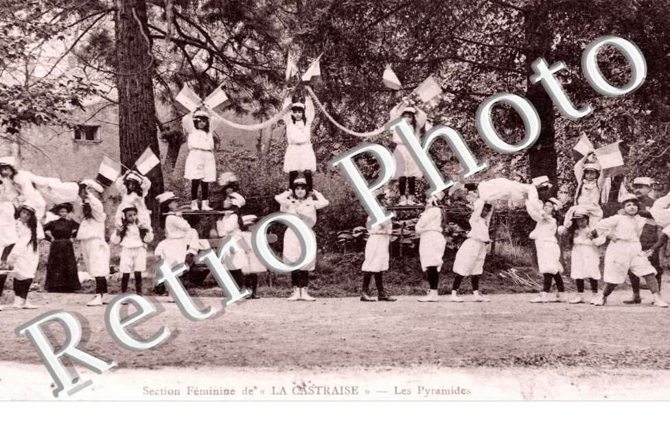 Section Feminine de la Castraise, les Pyramides