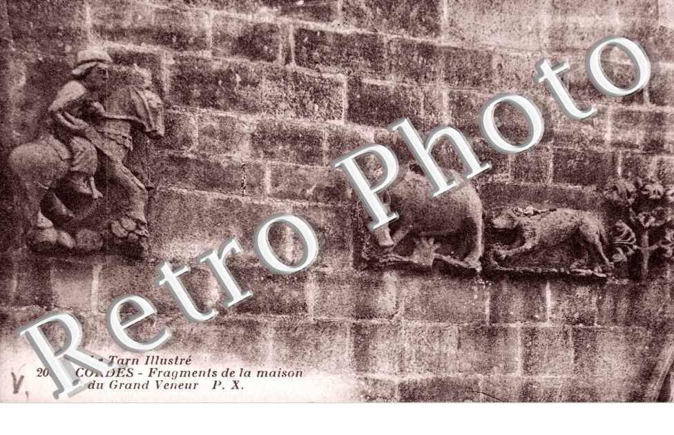 Fragments de la maison du Grand Veneur