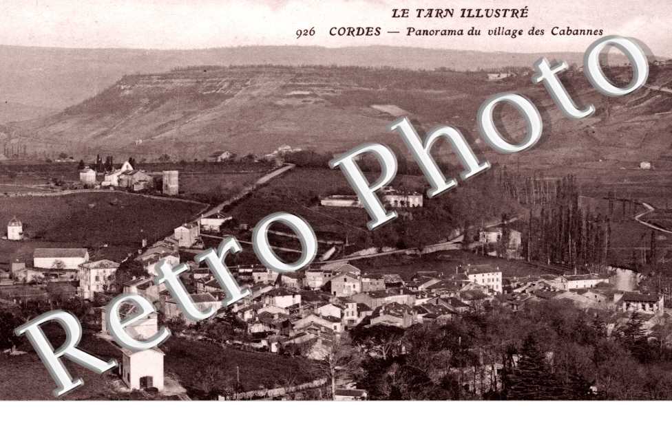 Panorama du Village des Cabannes