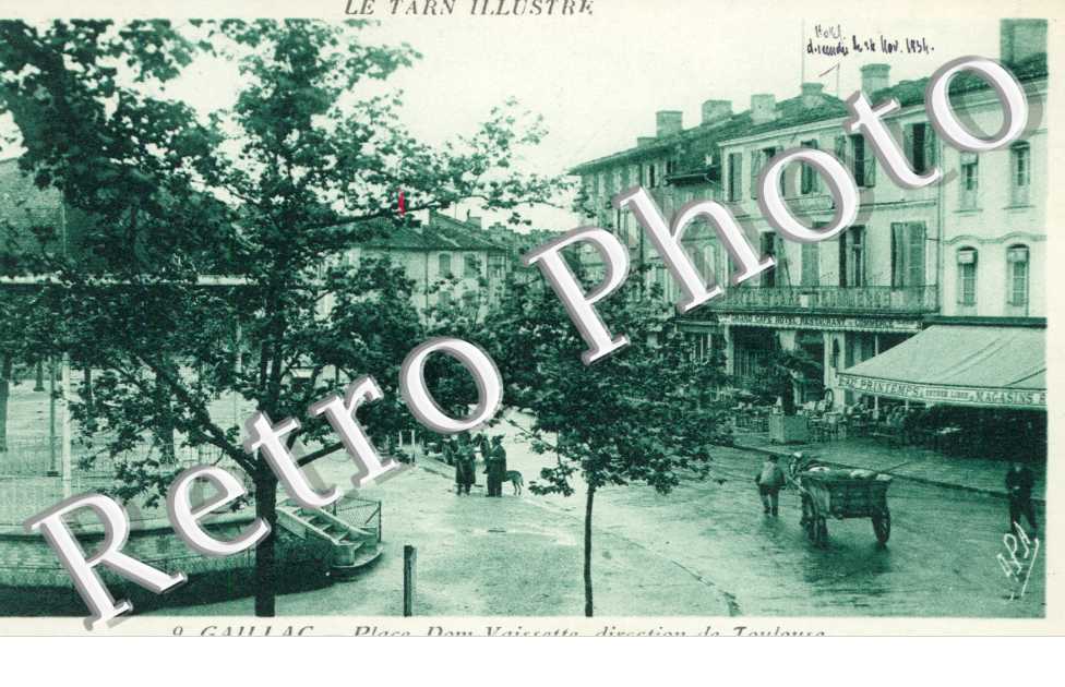 Place Dom-Vaissette, Direction de Toulouse