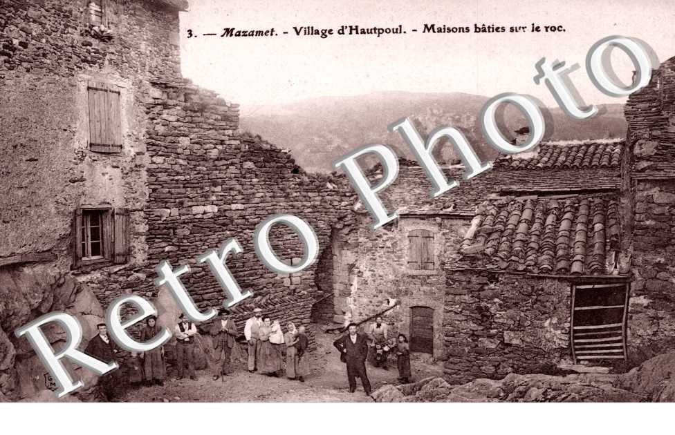Maisons baties sur le Roc