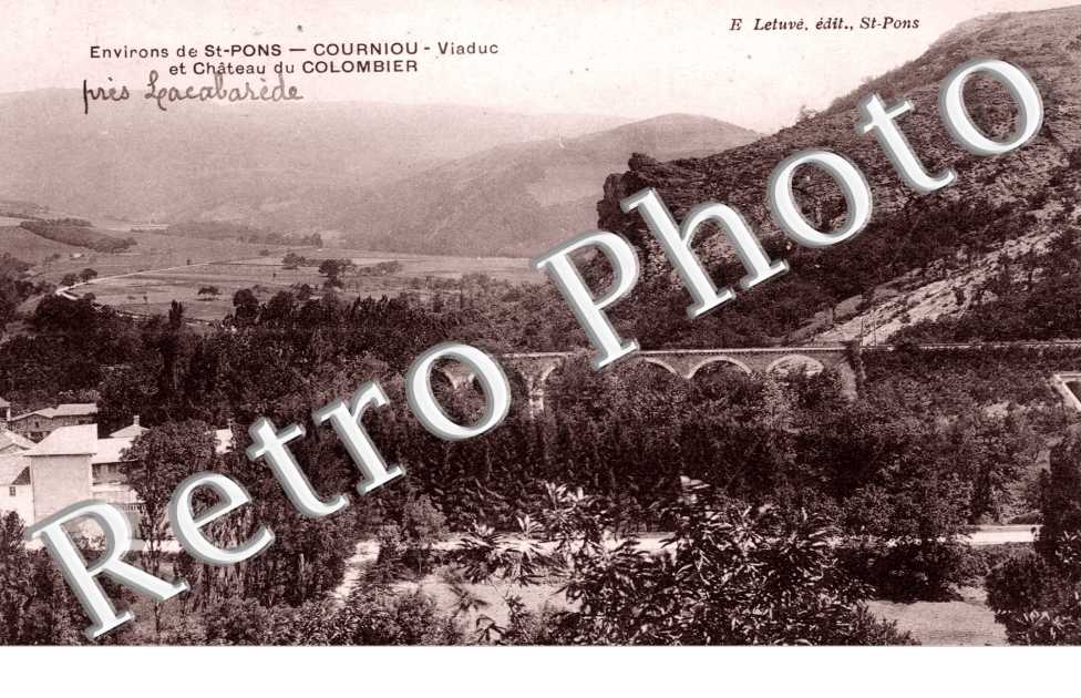 chateau et viaduc du Colombier