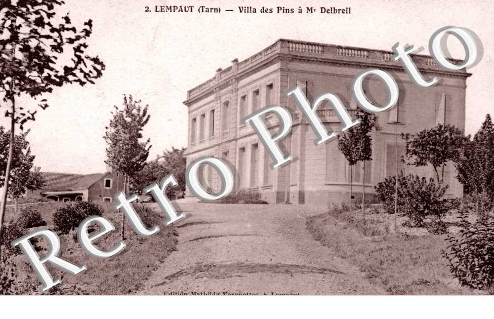 Villa des pins a Mr Delbreil
