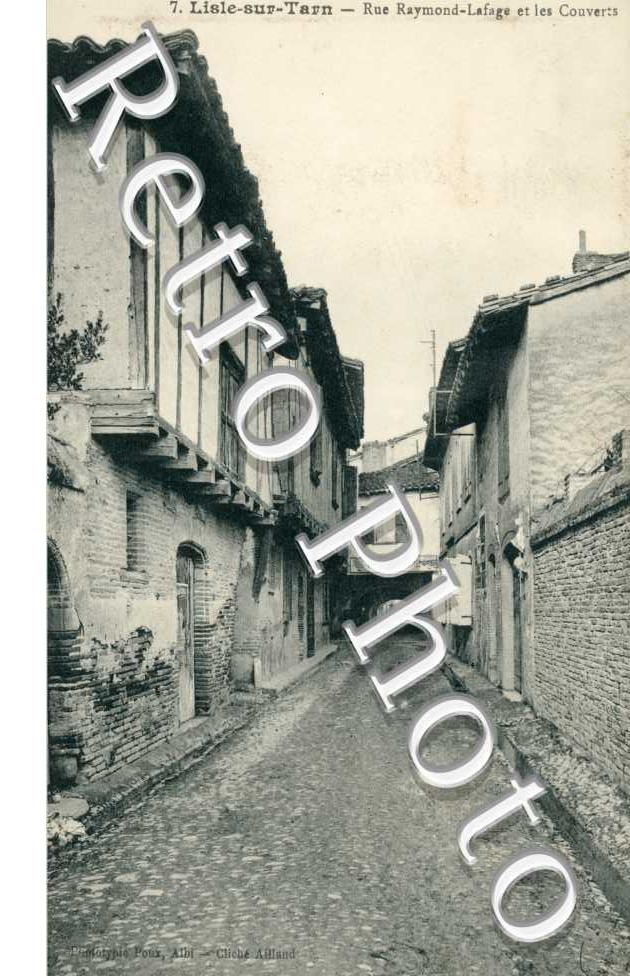rue Raymond Lafage et les Couverts